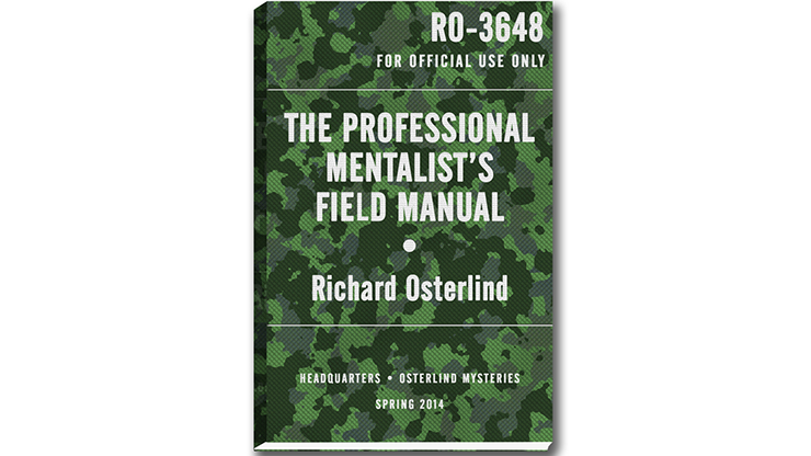 The Professional Mentalist's Field Manual by Richard Osterlind - Book