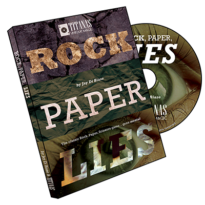 Rock, Paper,Lies by Jay Di Biase and Titanas Magic Productions - DVD