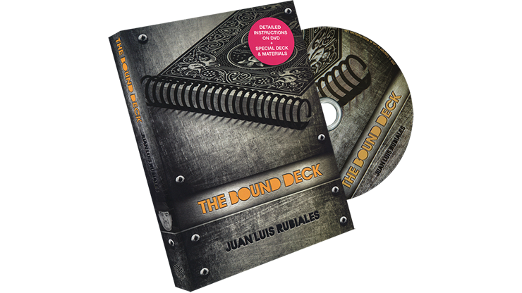 The Bound Deck DVD and Gimmick (Red) by Juan Luis Rubiales and Luis de Matos - DVD