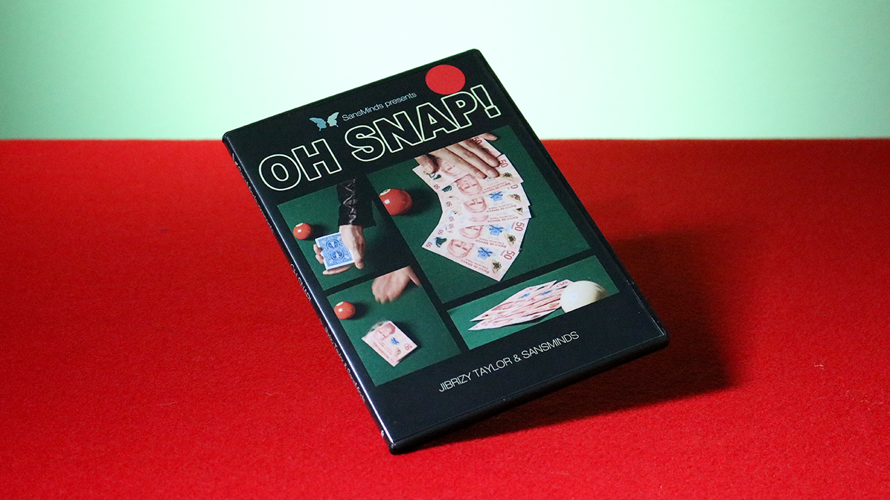 OH  SNAP! Red (DVD and Gimmick) by Jibrizy Taylor and SansMinds