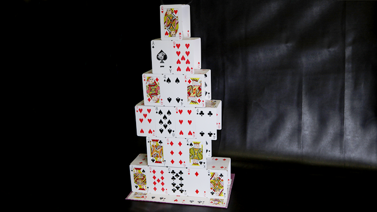 Card Castle (Standard) by Mr. Magic - Trick