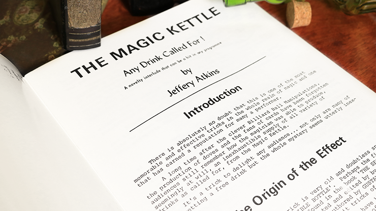 The Magic Kettle (Any Drink Called For!) by Jeffery Atkins - Book