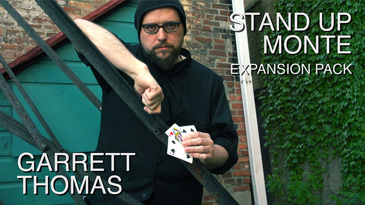 Stand Up Monte Expansion Pack (Gimmicks and Online Instructions) by Garrett Thomas - Trick