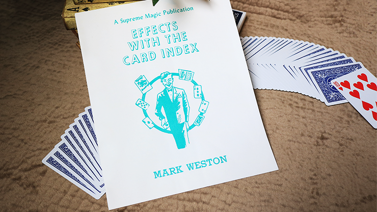 Effects with the Card Index by Mark Weston - Book