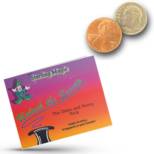 Ted's Sterling Magic Dime and Penny Trick
